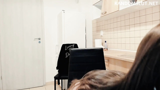 Buxomy dark haired is posing and taunting in front of the camera and loving it a bunch