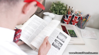 Casual Hump - Darcy Dark - Bore Porks His Gf's Cunny Doggy-Style