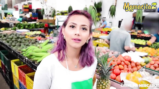 Carne Del Mercado - Handsome Latina Gal Bored At Work Want To Nail Real Badmamacitazveronica lealcarne del mercado