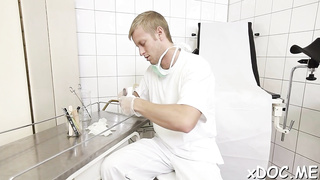 Lever railing by beating dark haired darling daria c