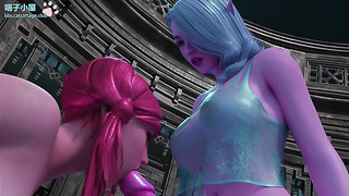 A wild futa elf gonzo animation porno gig