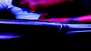 Nasty chick is providing a head to a insatiable stranger and listening to his yells