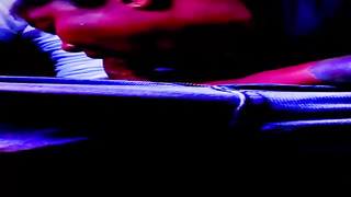 Nasty chick is providing a head to a insatiable stranger and listening to his yells