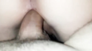 Enthralling stunner is railing her married neighbor's pink cigar and shrieking from enjoyment during an ejaculation