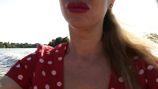 Railing in the boat makes me sizzling and nasty - Humid Kelly