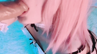 POINT OF VIEW - Virtual fuckfest with maid Wedge (ReZero costume play, asmr ,numerous spunk)