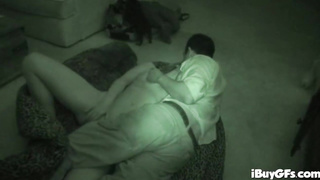 Night vision webcam orgy mega-bitch gets porked
