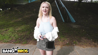 BANGBROS - Big-Boobed Blond Honey Carrie Sage Jumps Into The Cash Truck