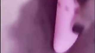 Super-Naughty lady, Hadija Fox is milking during a videocall with a boy she luvs a bunch