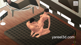 Awesome THREE DIMENSIONAL Multiplayer Hook-Up Game! 30 Bang-Out Postures for You! Have Fun For Free-For-All! Screw with Other Gamers!