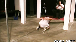 Nice stupid is stimug her canal with a hump plaything