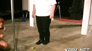 Nice stupid is stimug her canal with a hump plaything