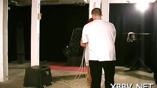 Nice stupid is stimug her canal with a hump plaything