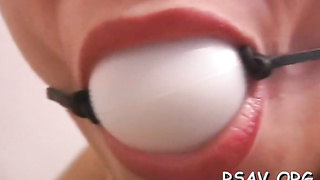 Racy female is jerking until she blows a load