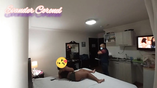 Obese Spanish stunner is in the mood to have fucky-fucky, even if she cheats on her playmate