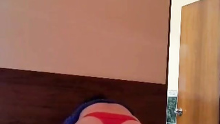 Railing and tonguing his rich beef whistle