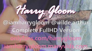 Tall Towheaded gal Sharon White heavy suck and internal cumshot