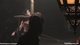 Strung Up inverted humped in public (John Powerful, Cecilia Vega)