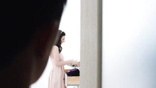 Lia Morano - Phat pop-shot for a scarcely muff