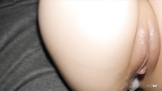 NUBILE HONEY GETS LUBRICATED AND A INTERNAL CUMSHOT