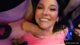 Francys Belle heads airtight in group sex