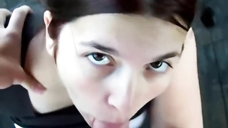 Banging my obese wifey outside by the lake