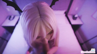 Super-Naughty Internal Ejaculation the Succubus who Gargles my Chisel, and Check the Jizz Leaking Out Prettily