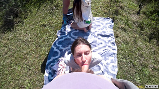 2 epic married couples GoldTeachers and PassionBunny drill in the area (first-ever four-way)