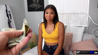 Michelle Anderson Lost The Rent Money Pay By Coochie Plow