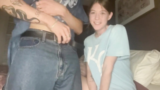 NO THRESHOLDS! I Let Him Ravage My Facehole As Rock-Hard As He Wants and Jism On Me POINT OF VIEW