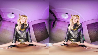 Cosmic Climax With Charlotte Sins As CHICK LOKI VR Porno