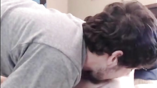 Thrilled chick is getting tongued from the back and lovin’ it more than she hoped