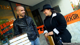 BBWBET - Picked up thick backside fatty rails his ample stiffy