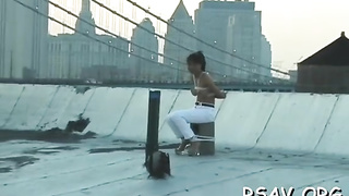 Lovable maid had to have fun with her cunny