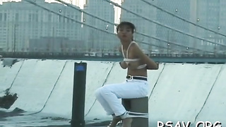 Lovable maid had to have fun with her cunny