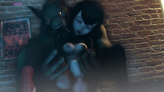 Motel Transylvania - Dracula Mavis 3 DIMENSIONAL Pornography Compilation - Worgen smashing Mavis - BIG BLACK COCK Blacked