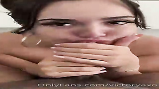 Large bootie black-haired, Victorya Xo is railing a massive, black man sausage in the middle of the day