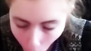 college-aged Yo Gal Desired To Deepthroat A Trouser Snake So Just Let Her