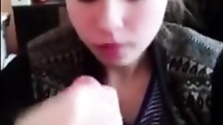 college-aged Yo Gal Desired To Deepthroat A Trouser Snake So Just Let Her