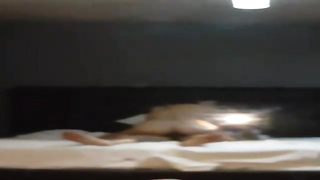 Kinky woman is deepthroating a rock firm penis and getting pounded, in the middle of the night