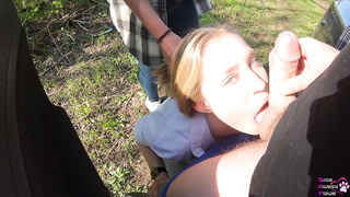 Gf lost at rock-paper-scissors and had to gargle dude traveler - IMPRESSIVE FACIAL CUMSHOT - POINT OF VIEW