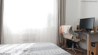 Step Sister In Law skips college to rail my man meat!