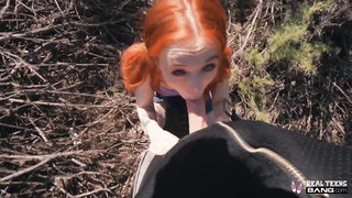 Real Nubiles - Handsome Lil Ginger Teenager Madi Collins Luvs To Showcase And Tear Up Firm