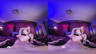 VR PLOWERS Tatted Platinum-Blonde Predominant Your Man-Meat VR Porno