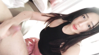 巨乳女學生真實約砲口爆實錄Big milk cans student real date Jizm in jaws