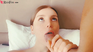 Inked Doll Sensuous Deep Throating Beef Whistle and Missionary Fuckin' - Cum-Shot