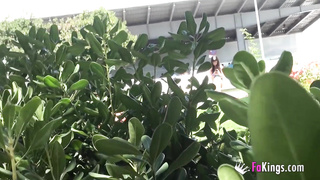 We caught this honey at the bus station!