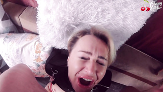 Gorgeous Blond Spunky Deep Throat On Camera Greatest Homie