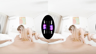 TmwVRnet - Fortunate Bee - Lie down and get prepped to ejaculation!