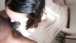 Luxurious Blue-Witnessed Gf Has Vacuum Gullet Gulping Every Shot of Pulsing Jizz Flow